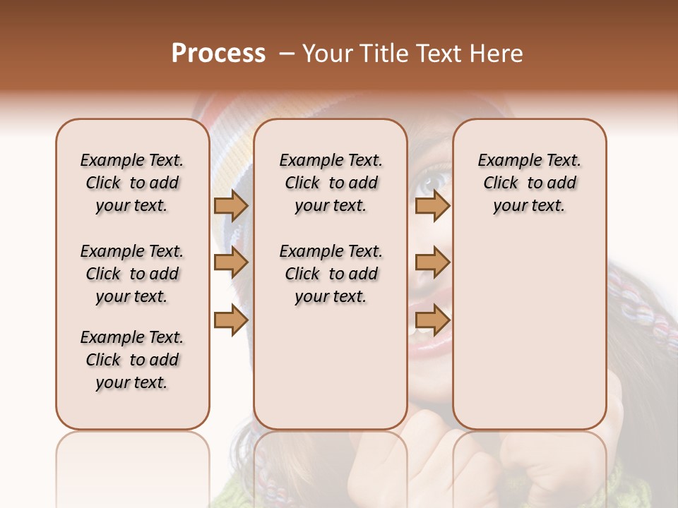 Autumn Warm Cap PowerPoint Template