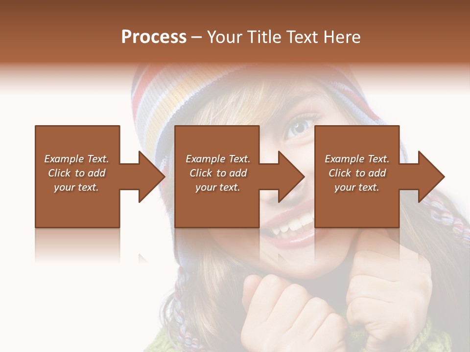 Autumn Warm Cap PowerPoint Template