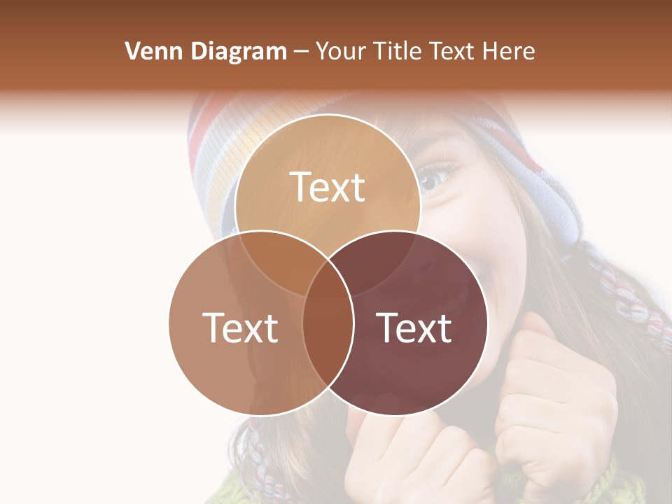 Autumn Warm Cap PowerPoint Template