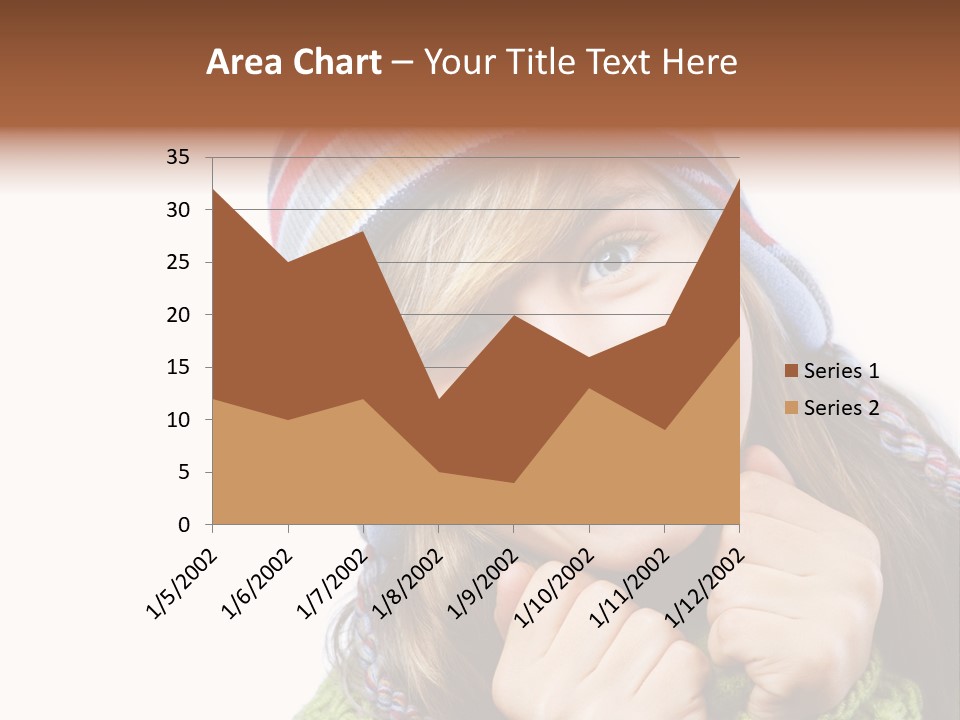 Autumn Warm Cap PowerPoint Template
