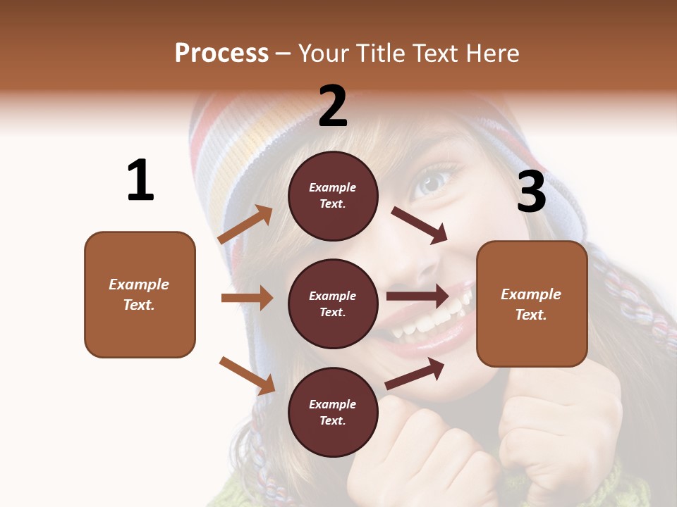 Autumn Warm Cap PowerPoint Template