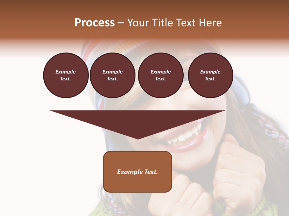 Autumn Warm Cap PowerPoint Template