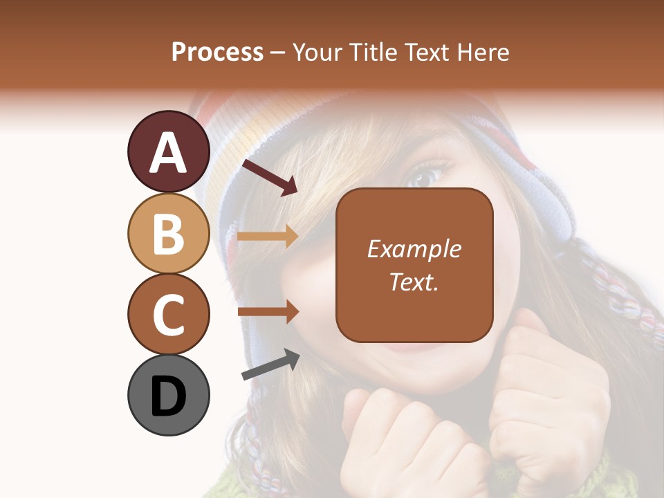 Autumn Warm Cap PowerPoint Template