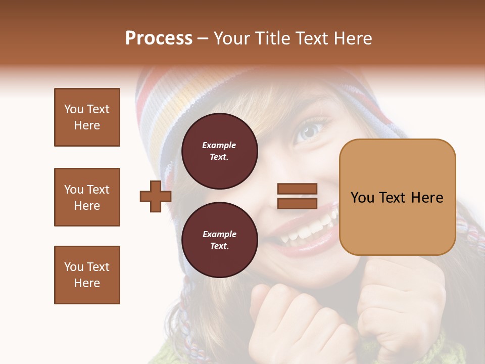 Autumn Warm Cap PowerPoint Template