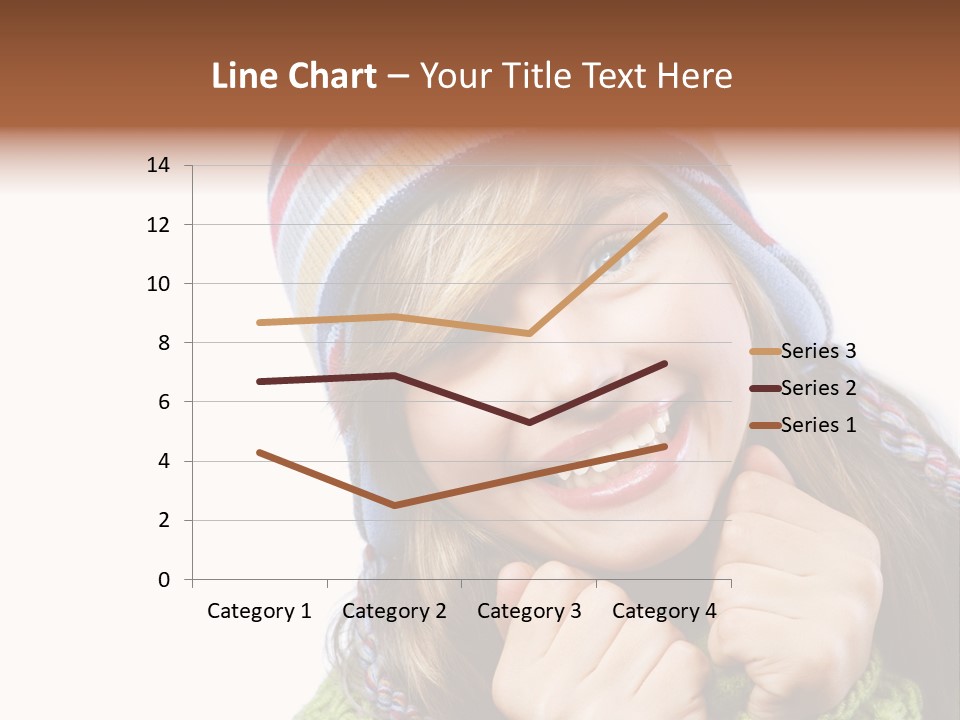 Autumn Warm Cap PowerPoint Template