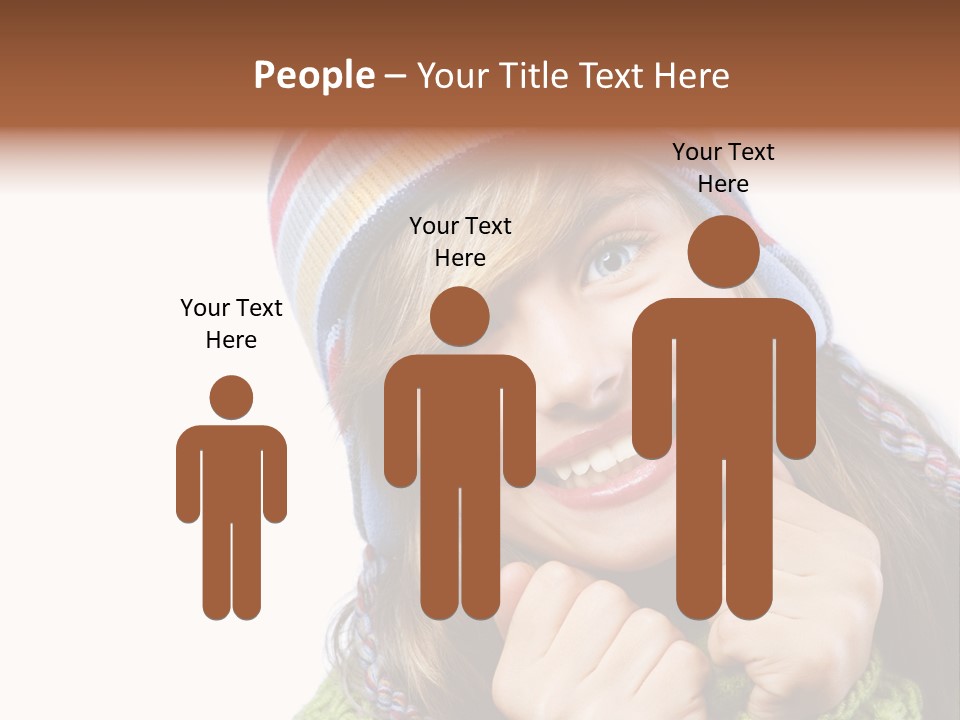 Autumn Warm Cap PowerPoint Template
