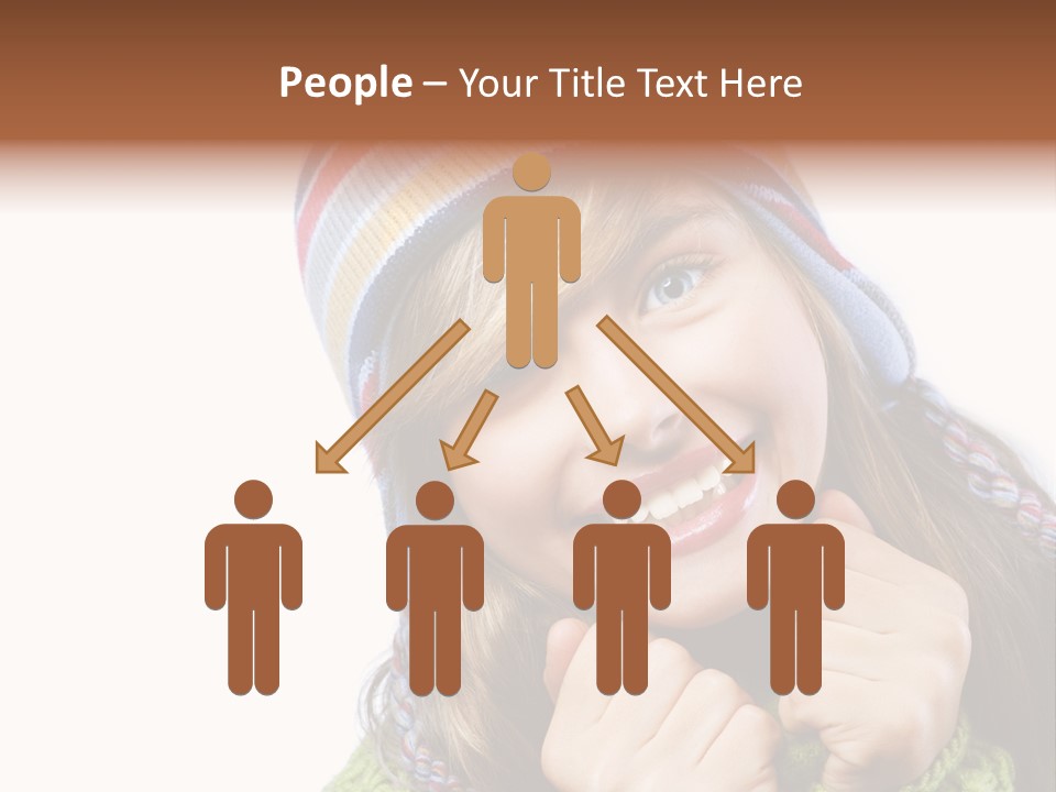 Autumn Warm Cap PowerPoint Template