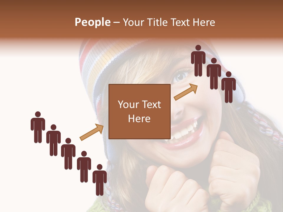 Autumn Warm Cap PowerPoint Template