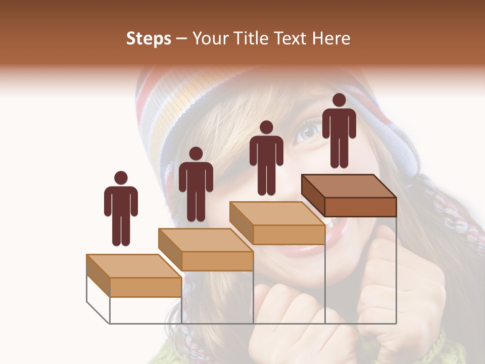 Autumn Warm Cap PowerPoint Template