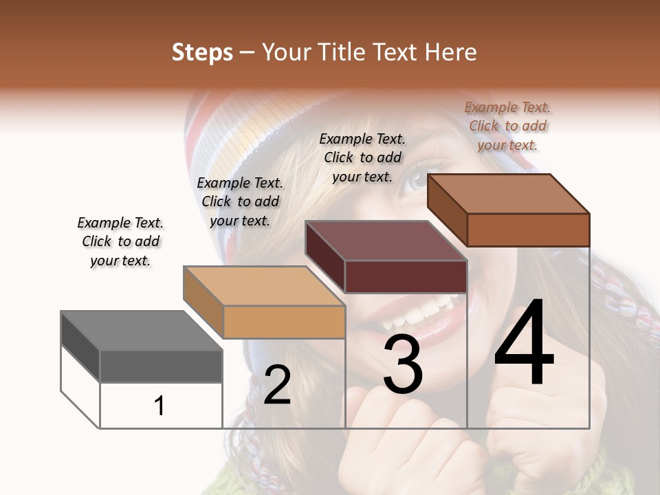 Autumn Warm Cap PowerPoint Template