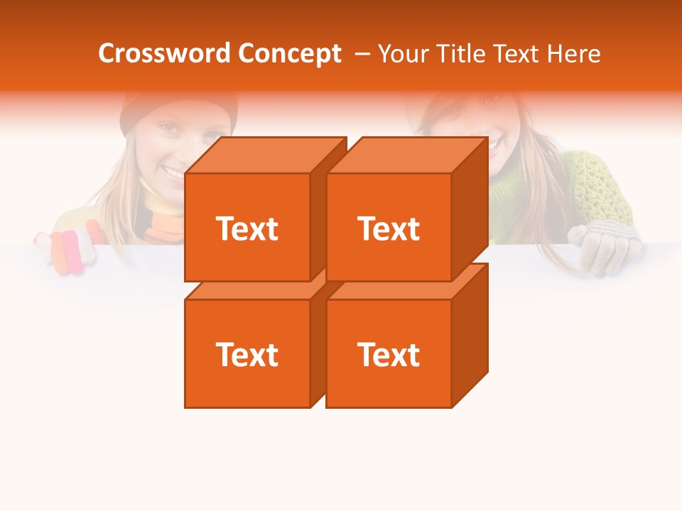 Gift Advertisement Blank PowerPoint Template