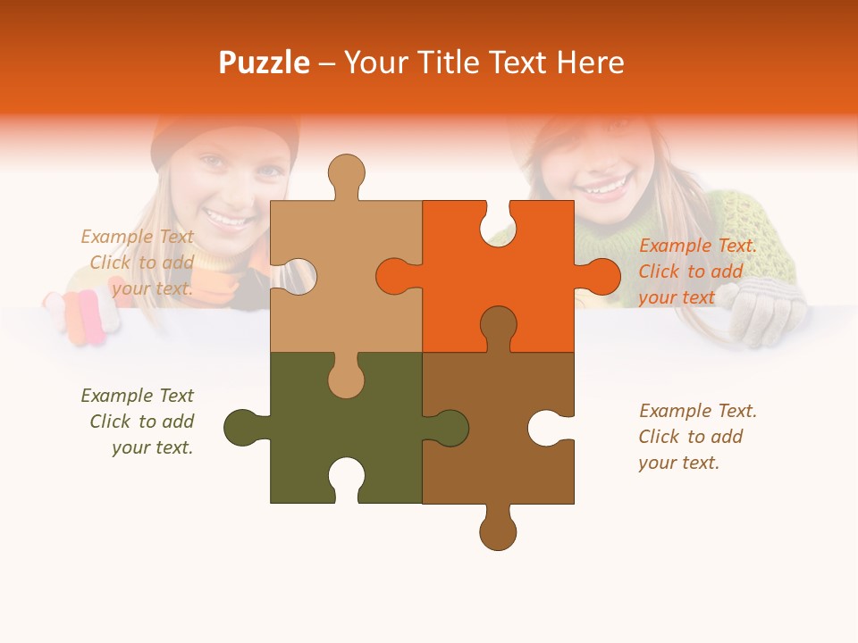 Gift Advertisement Blank PowerPoint Template