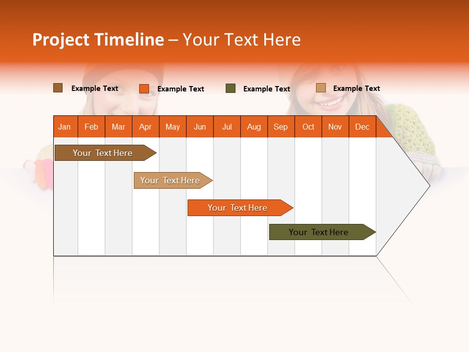Gift Advertisement Blank PowerPoint Template