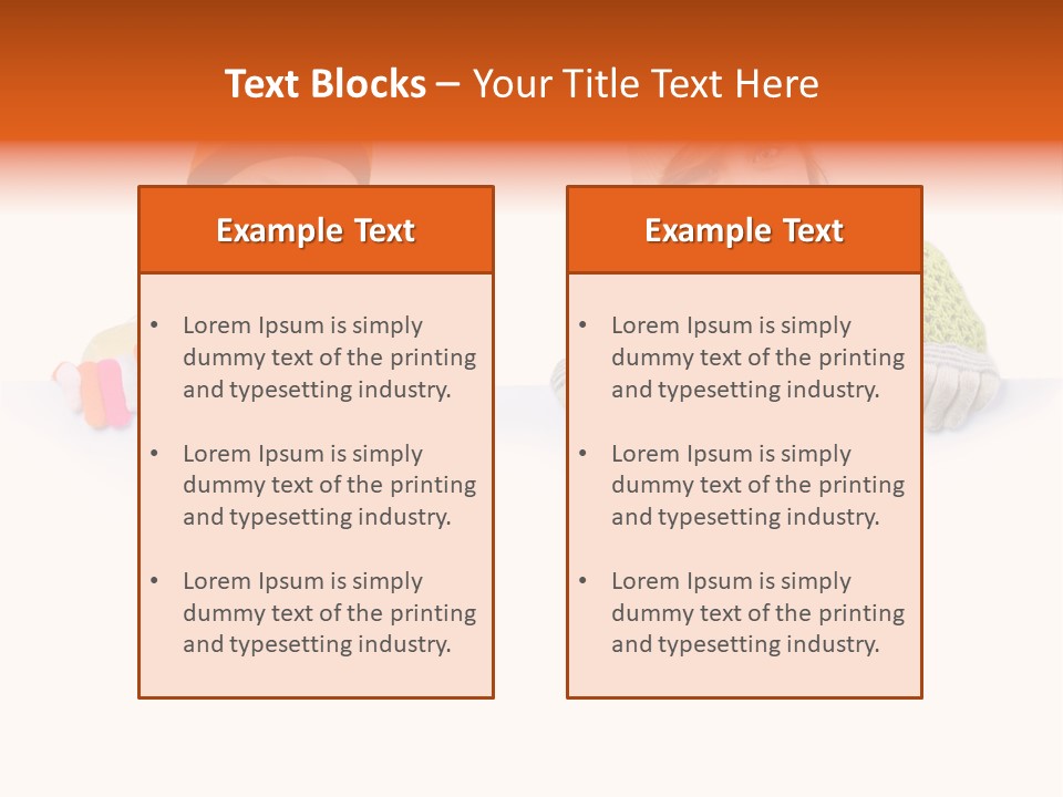 Gift Advertisement Blank PowerPoint Template