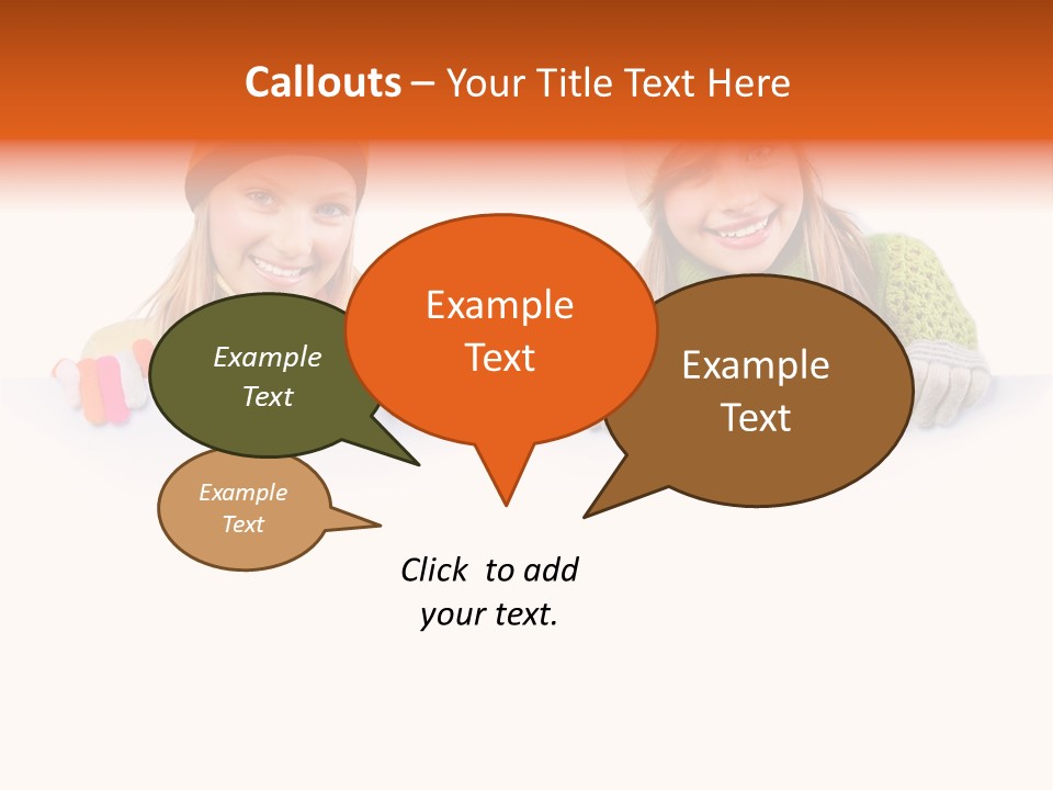 Gift Advertisement Blank PowerPoint Template