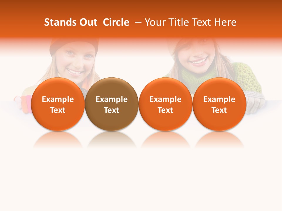 Gift Advertisement Blank PowerPoint Template