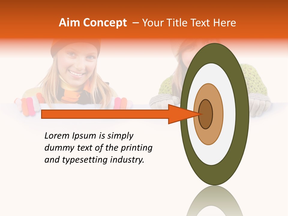 Gift Advertisement Blank PowerPoint Template