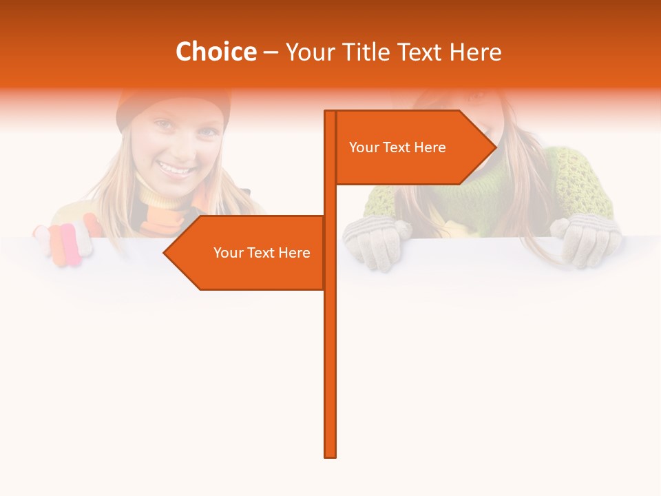 Gift Advertisement Blank PowerPoint Template