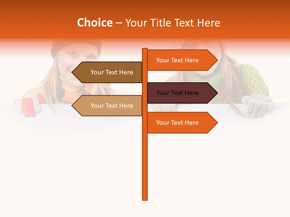 Gift Advertisement Blank PowerPoint Template