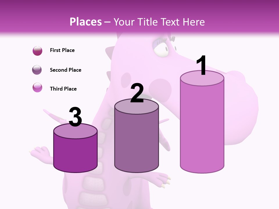 Athlete Wild Cartoon PowerPoint Template