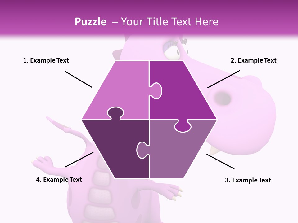 Athlete Wild Cartoon PowerPoint Template