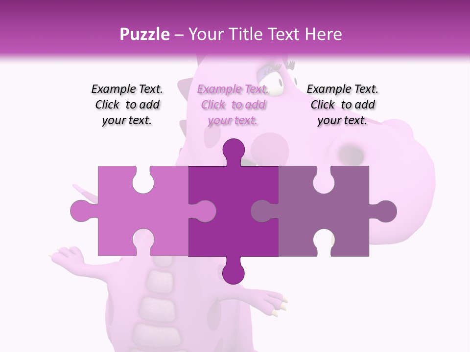 Athlete Wild Cartoon PowerPoint Template