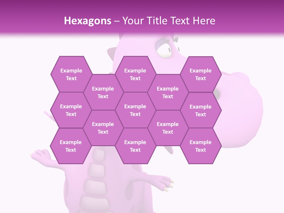 Athlete Wild Cartoon PowerPoint Template