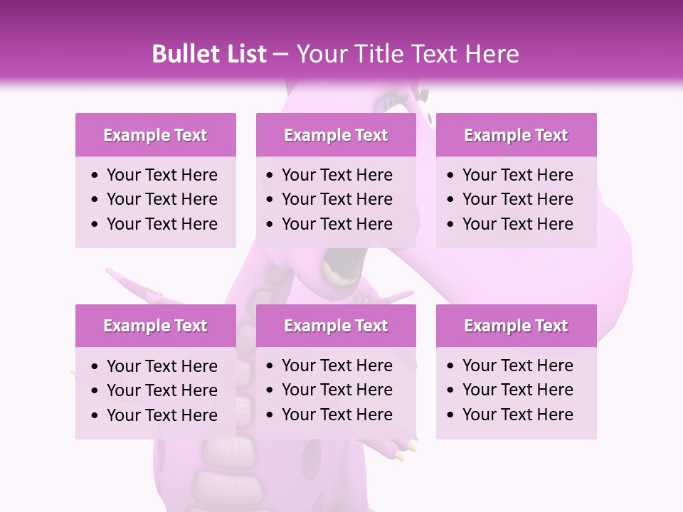 Athlete Wild Cartoon PowerPoint Template