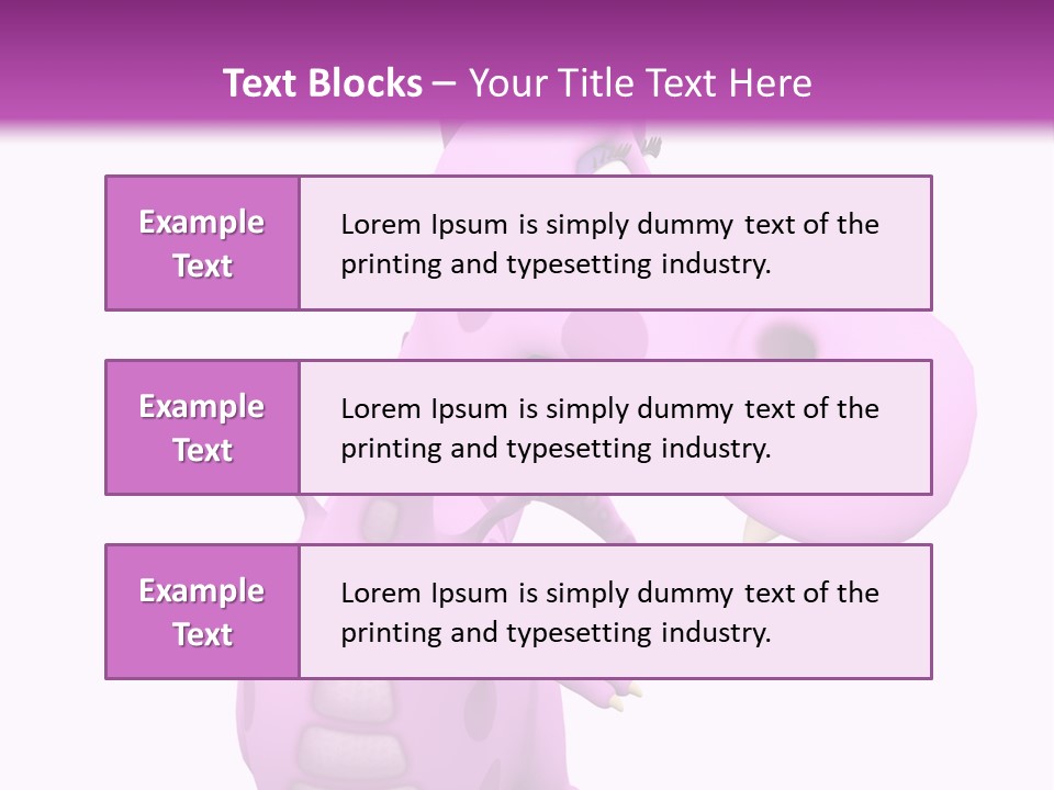 Athlete Wild Cartoon PowerPoint Template