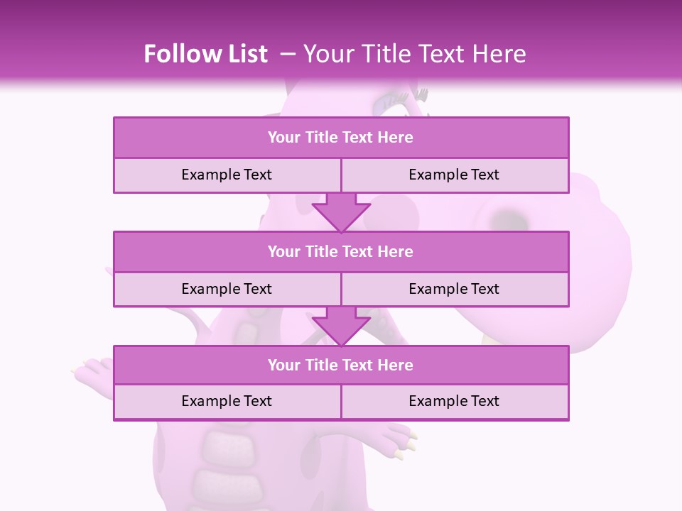 Athlete Wild Cartoon PowerPoint Template