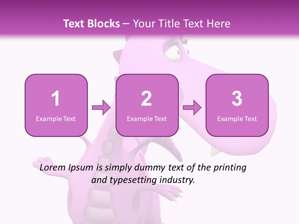 Athlete Wild Cartoon PowerPoint Template