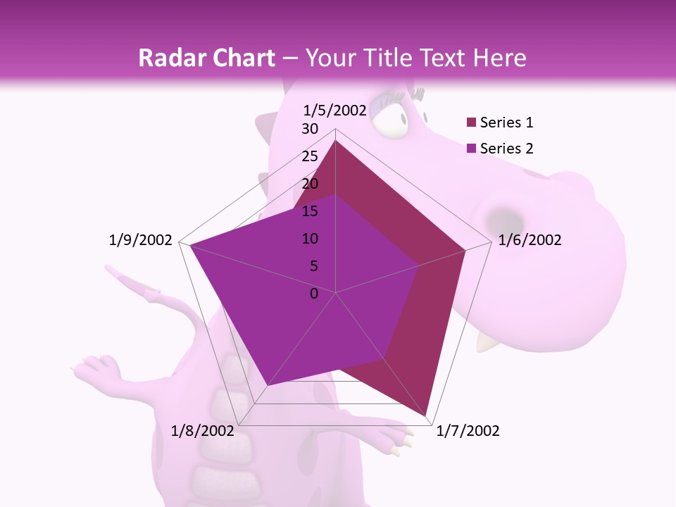 Athlete Wild Cartoon PowerPoint Template