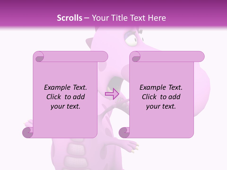 Athlete Wild Cartoon PowerPoint Template