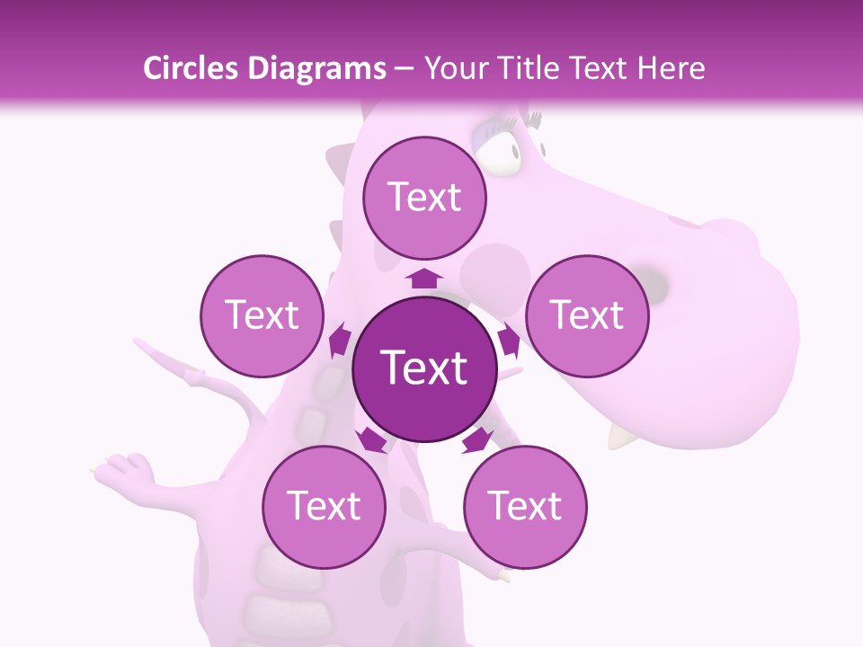 Athlete Wild Cartoon PowerPoint Template