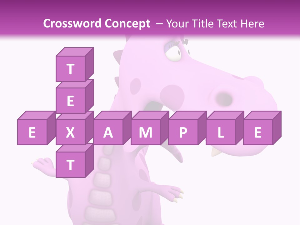 Athlete Wild Cartoon PowerPoint Template