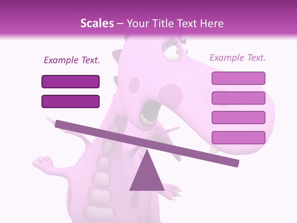 Athlete Wild Cartoon PowerPoint Template