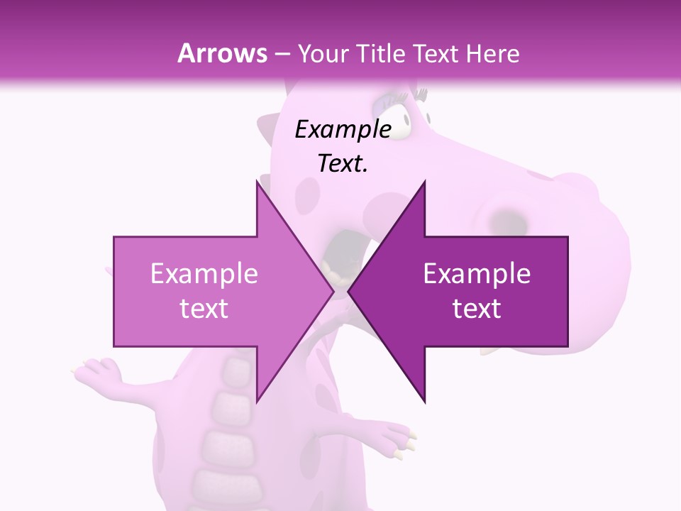 Athlete Wild Cartoon PowerPoint Template