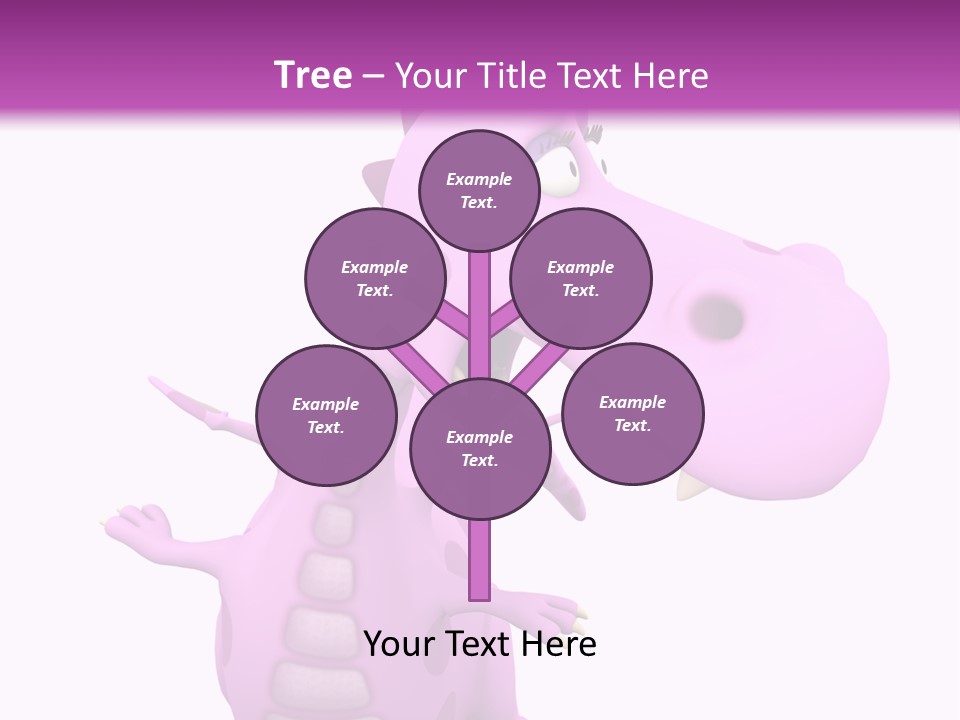 Athlete Wild Cartoon PowerPoint Template