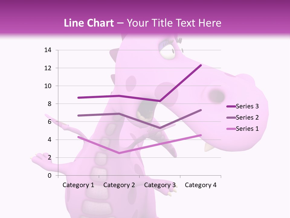 Athlete Wild Cartoon PowerPoint Template
