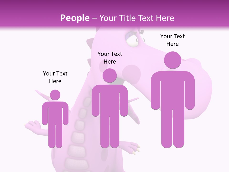 Athlete Wild Cartoon PowerPoint Template