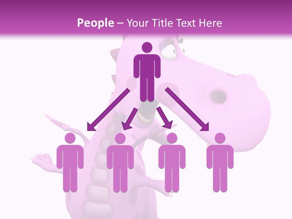 Athlete Wild Cartoon PowerPoint Template