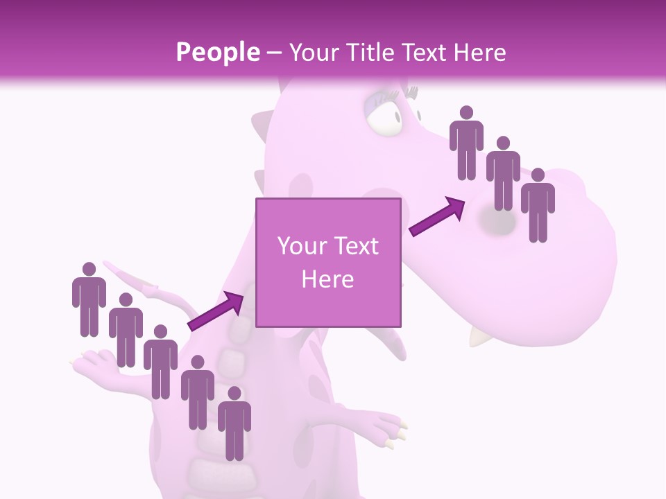 Athlete Wild Cartoon PowerPoint Template