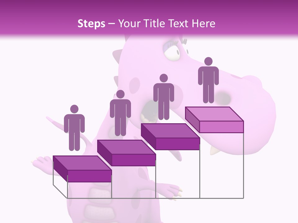 Athlete Wild Cartoon PowerPoint Template