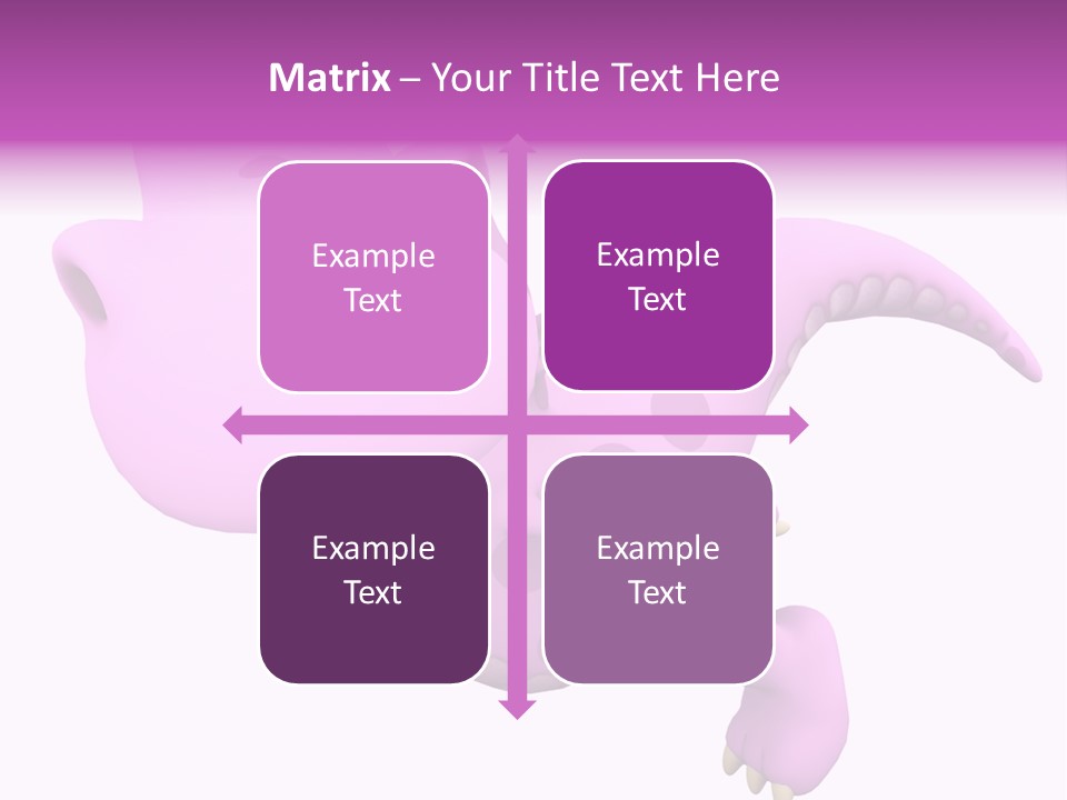 Purple Fly Funky PowerPoint Template