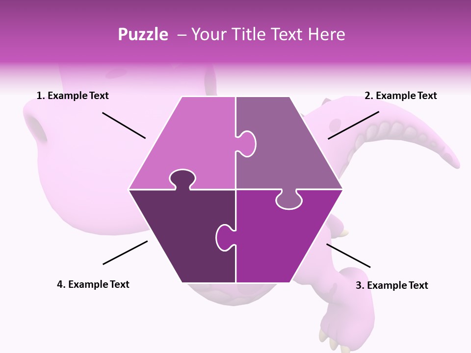 Purple Fly Funky PowerPoint Template