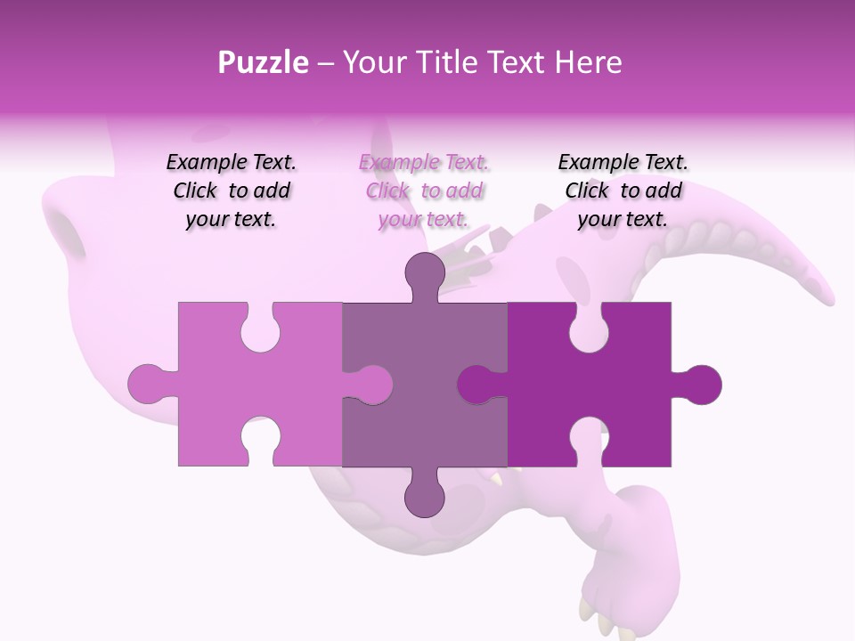 Purple Fly Funky PowerPoint Template
