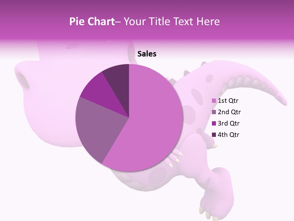 Purple Fly Funky PowerPoint Template