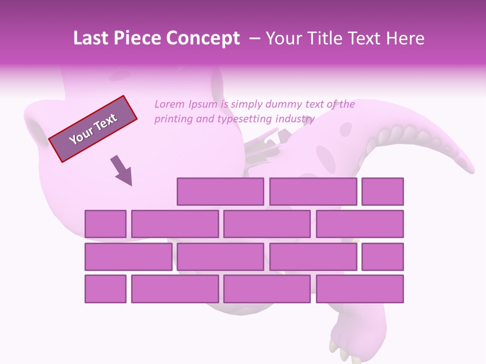 Purple Fly Funky PowerPoint Template