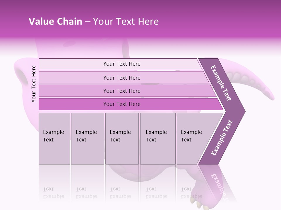 Purple Fly Funky PowerPoint Template