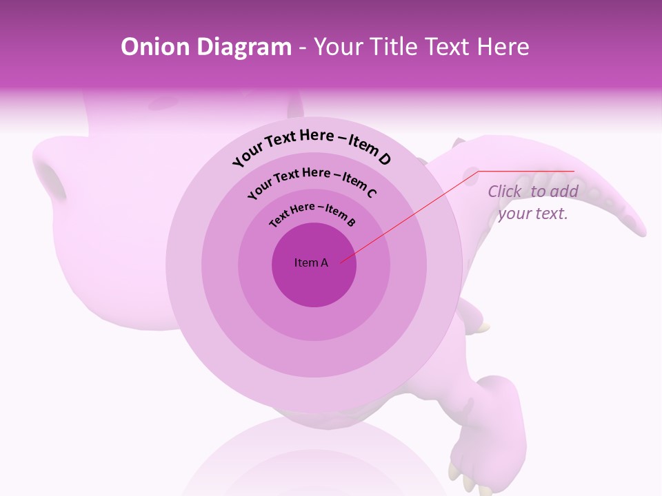 Purple Fly Funky PowerPoint Template